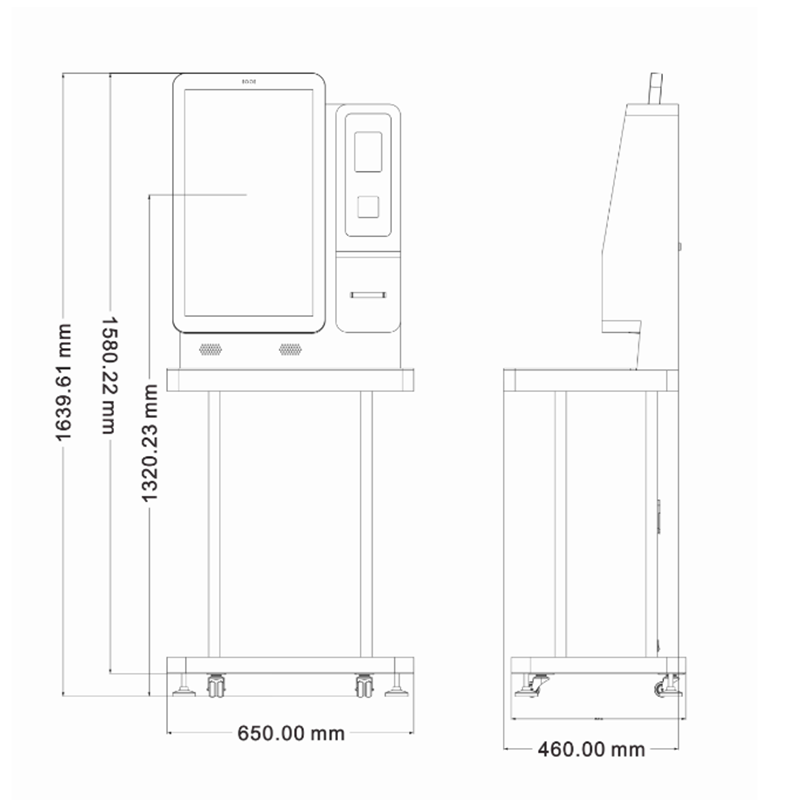 豪華型自助借還書機 豪華型自助借還書機